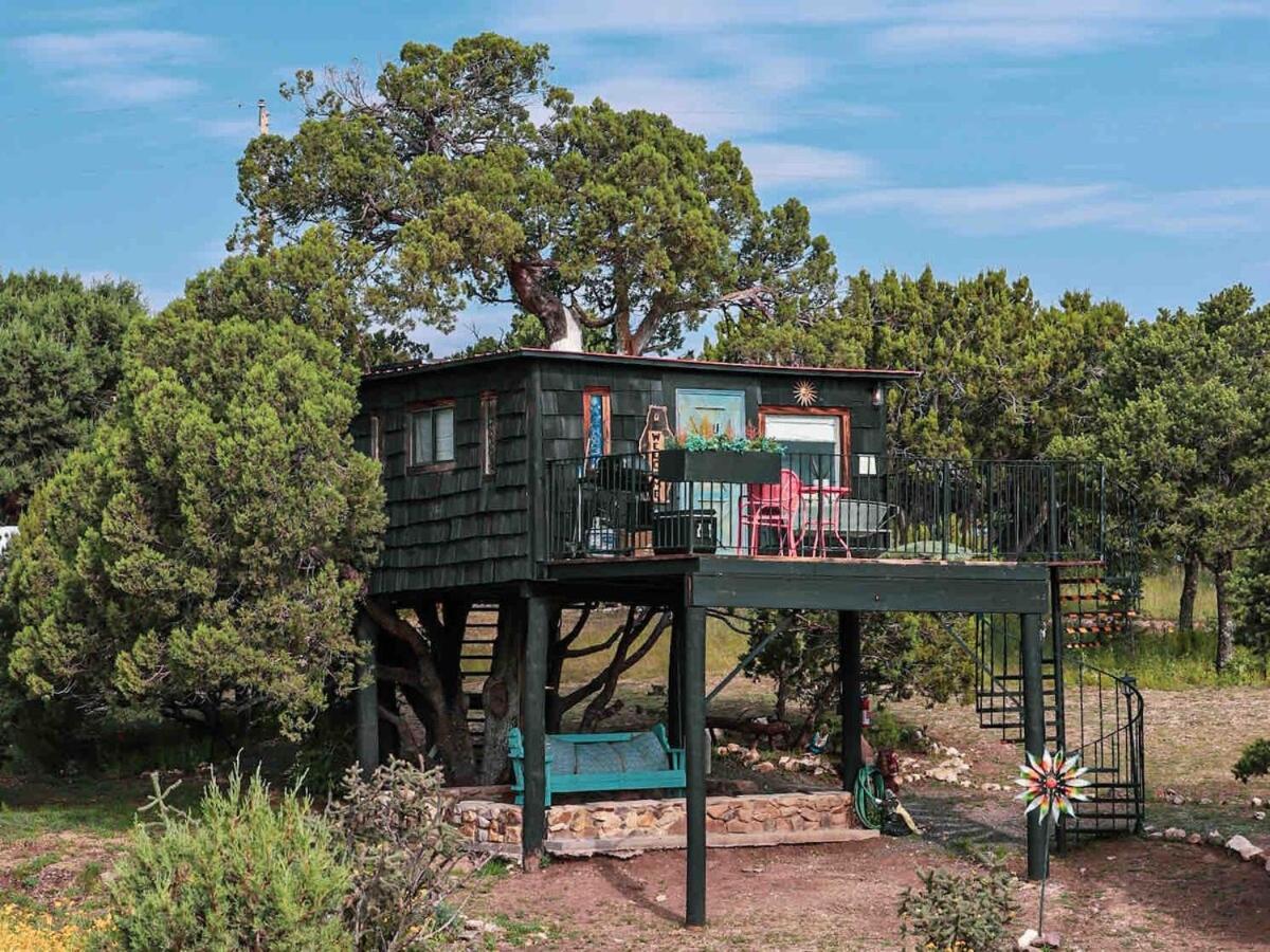 Villa Ashley'S Treehouse At El Mistico Ranch à Nogal Extérieur photo